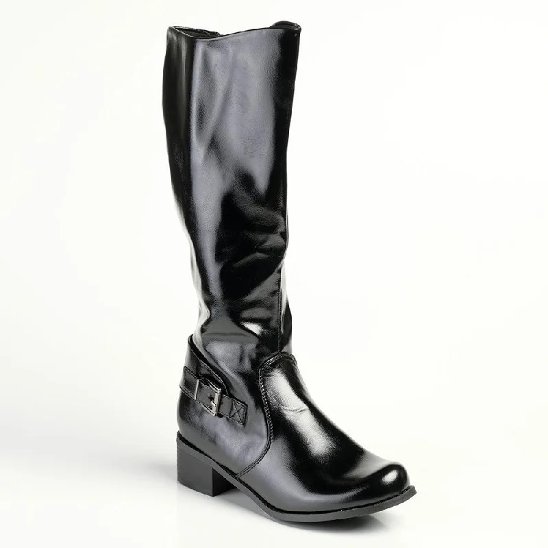 Franco Rossi Long Formal Boot - Black