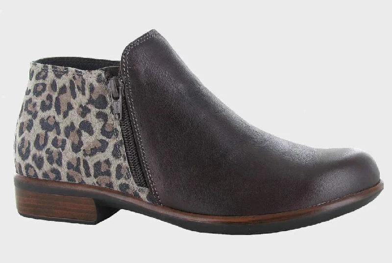 Cheetah Suede / Soft Brown Leather / 35