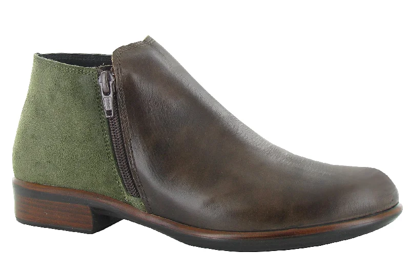 Pecan Brown / Oily Olive Suede / 35