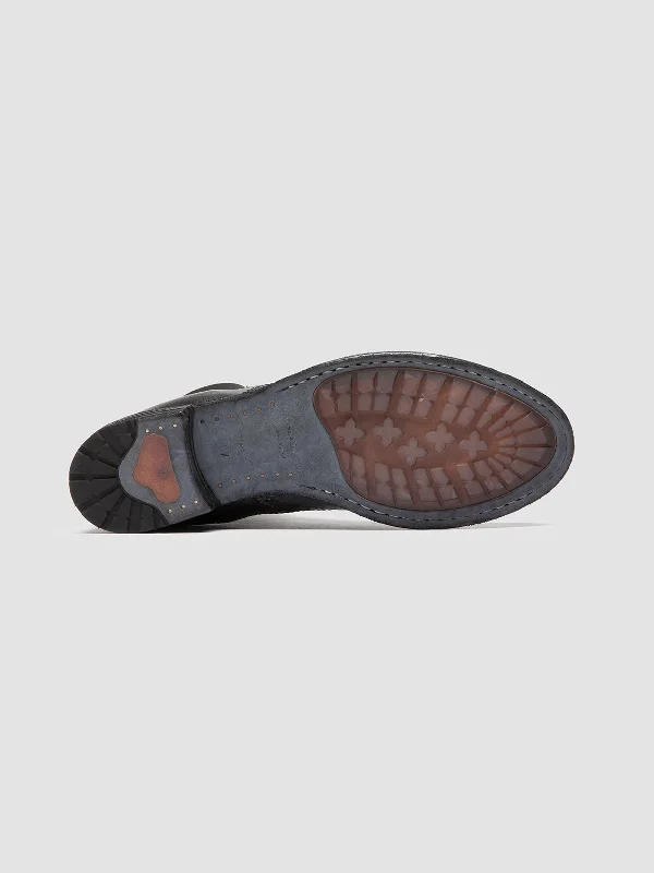 LEXIKON 151 - Gray Leather Chelsea Boots