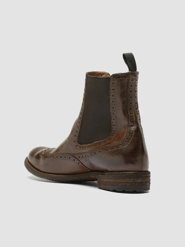 LEXIKON 151 - Brown Leather Chelsea Boots