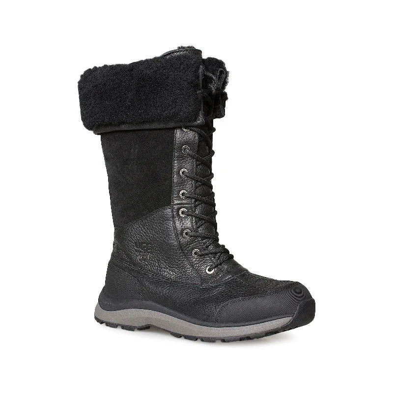 UGG Adirondack Tall III Black Black Boots - Women's