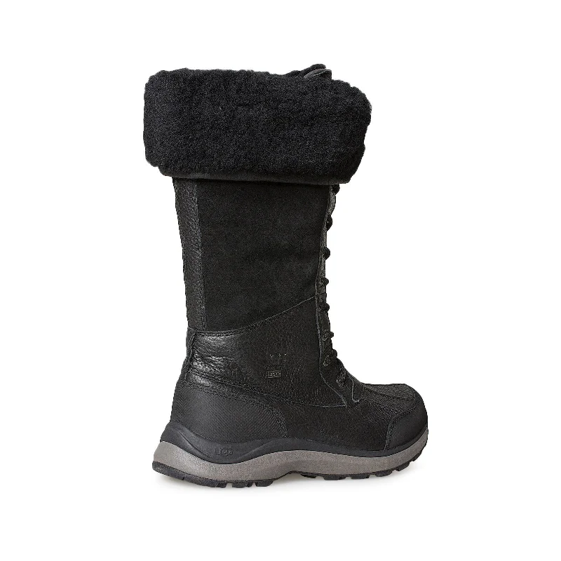 UGG Adirondack Tall III Black Black Boots - Women's