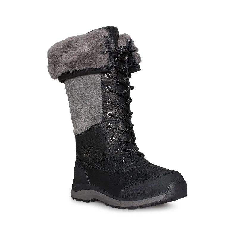 UGG Adirondack Tall III Black Boots - Women's