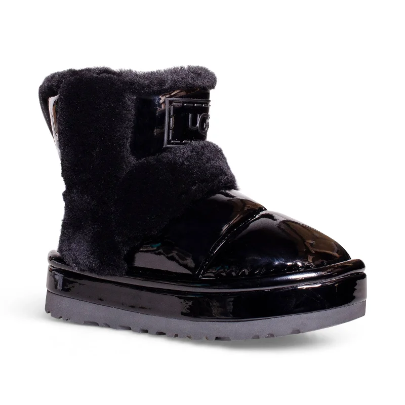 UGG Classic Chillapeak Shine Black Boots - Women's