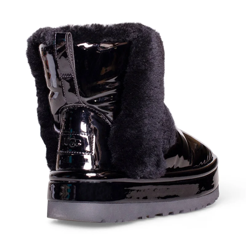 UGG Classic Chillapeak Shine Black Boots - Women's