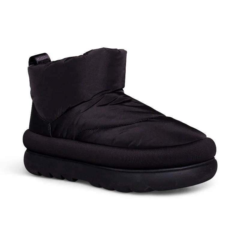 UGG Classic Maxi Mini Black Boots - Women's