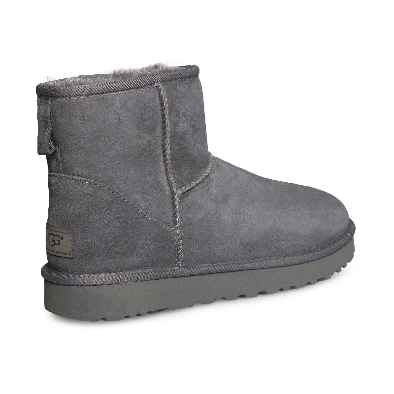 UGG Classic Mini II Grey Boots - Women's