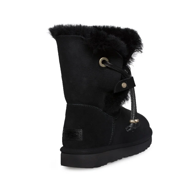 UGG Maia Black Boots - Women's