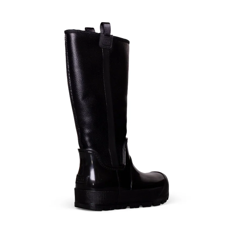 UGG Raincloud Tall Black Boots - Women's