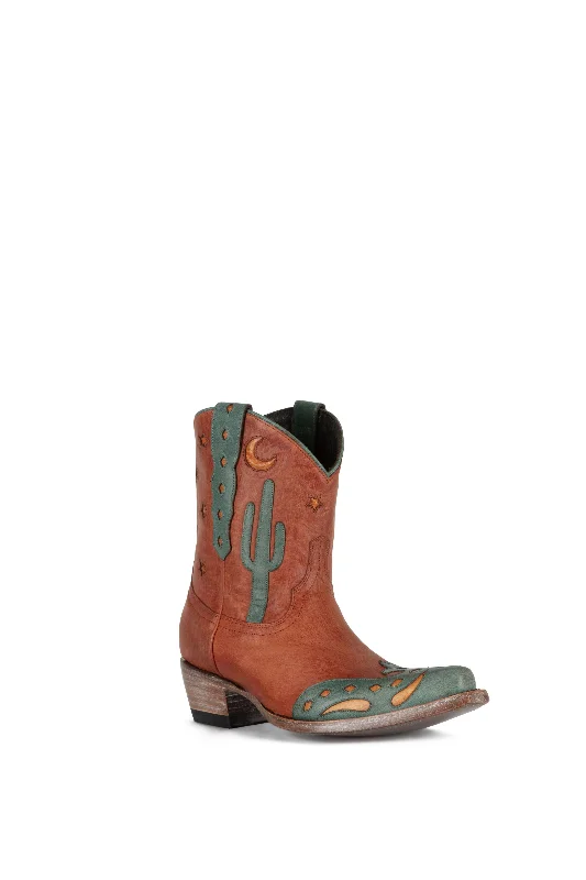 Allens Brand - Coyote Moon - Snip Toe - Orange