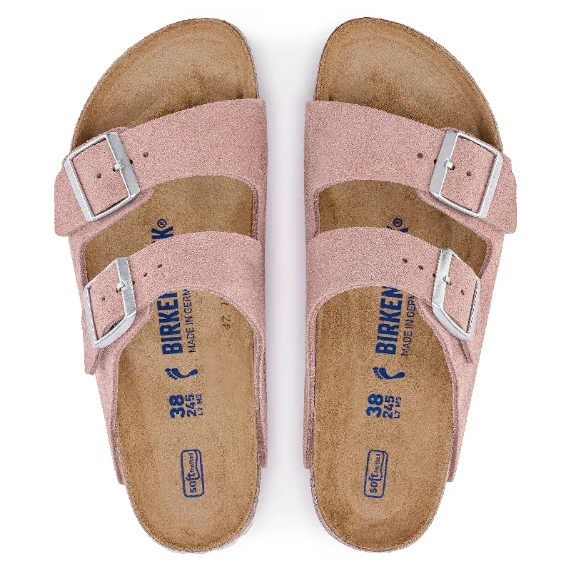 UNISEX BIRKENSTOCK ARIZONA SOFT FOOT BED | PINK CLAY