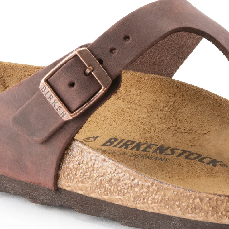 WOMEN'S BIRKENSTOCK GIZEH | HABANA OILED LEATHER