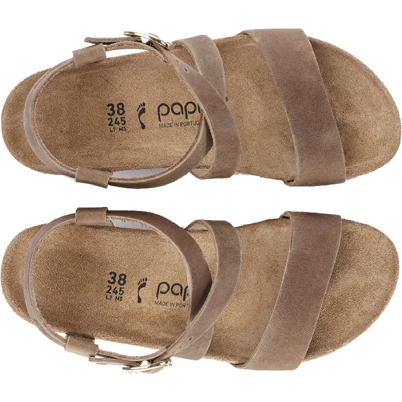 Women's Birkenstock Papillio Sibyl Cognac Leather