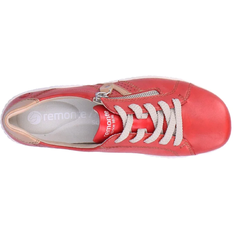 Women's Remonte R1432-33 Liv 32 Flame/Bisquit/Rosso Leather