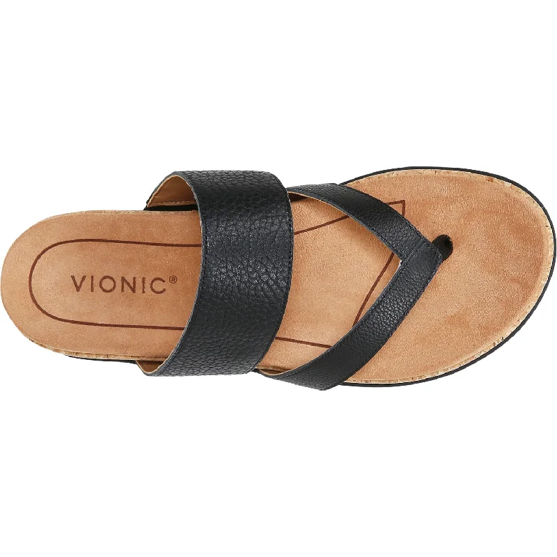 Women's Vionic Marvina Black Leather