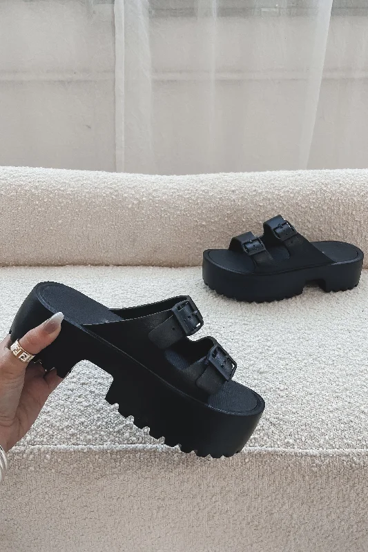 A Casual Hang Platform Sandals