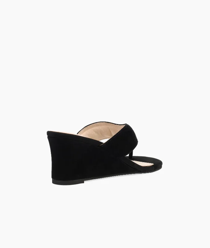 Abi Wedge - Black