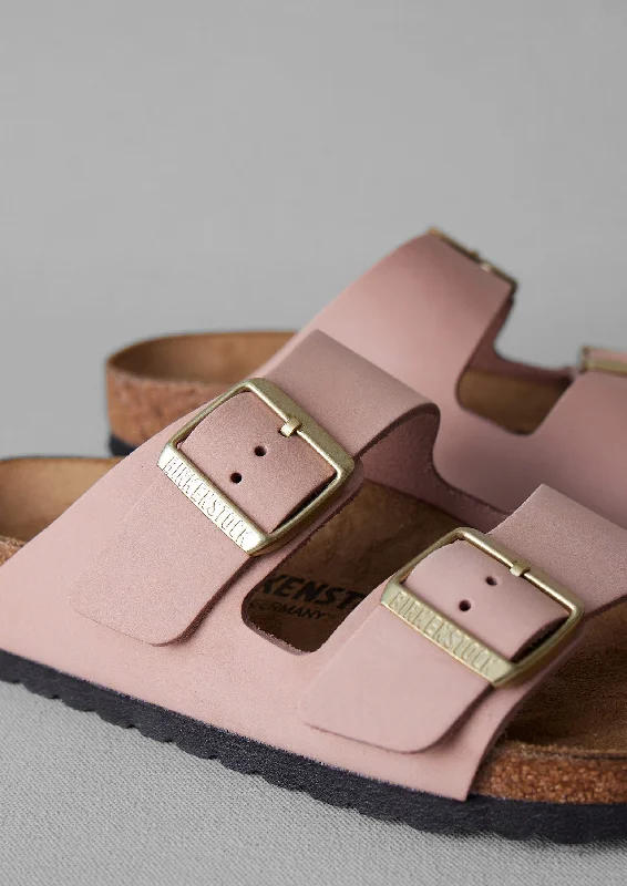 Birkenstock Arizona Nubuck Sandals | Soft Pink