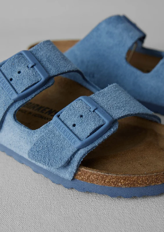 Birkenstock Arizona Suede Sandals | Cornflower Blue