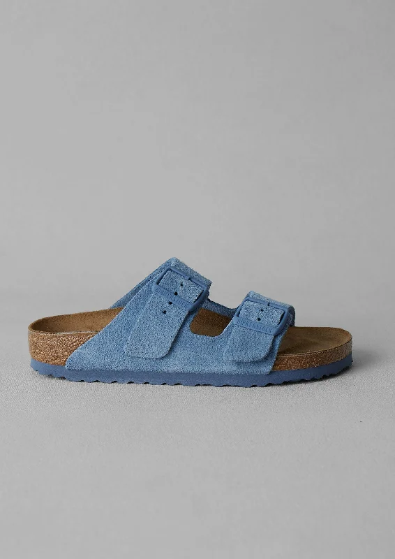 Birkenstock Arizona Suede Sandals | Cornflower Blue