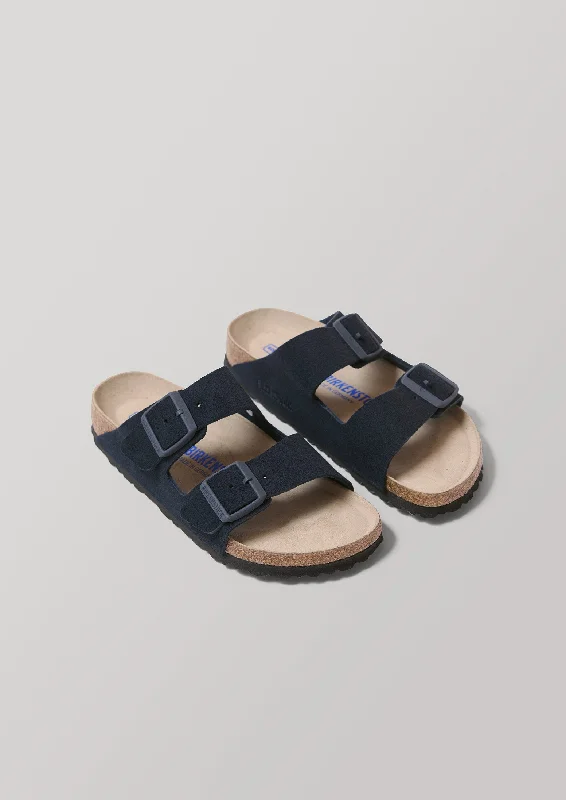 Birkenstock Arizona Suede Sandals | Midnight