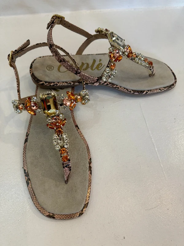 Cuple Bronze Sparkle Sandal