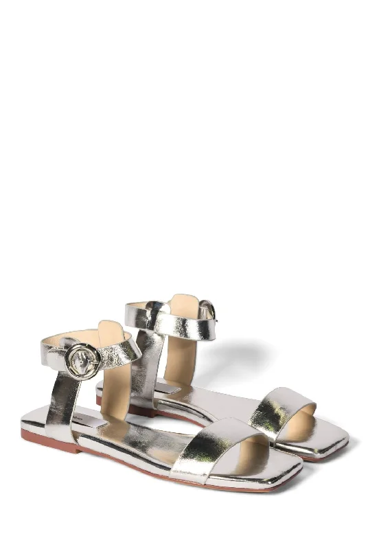 idol sandal  - platinum