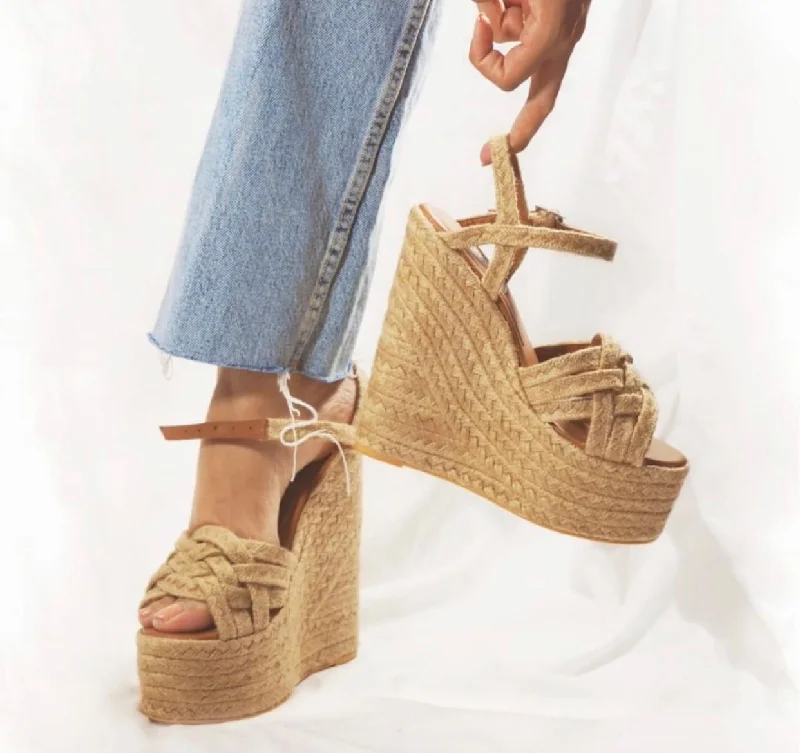 Jute Heels