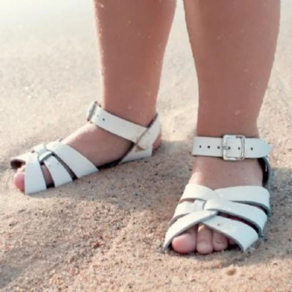 Saltwater Sandals - Original White