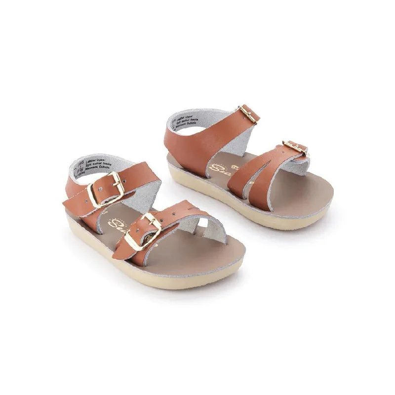 Saltwater Sea Wees Sandals - Tan