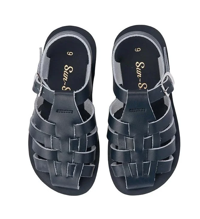 SALTWATER - NAVY SUNSAN SAILOR SANDAL