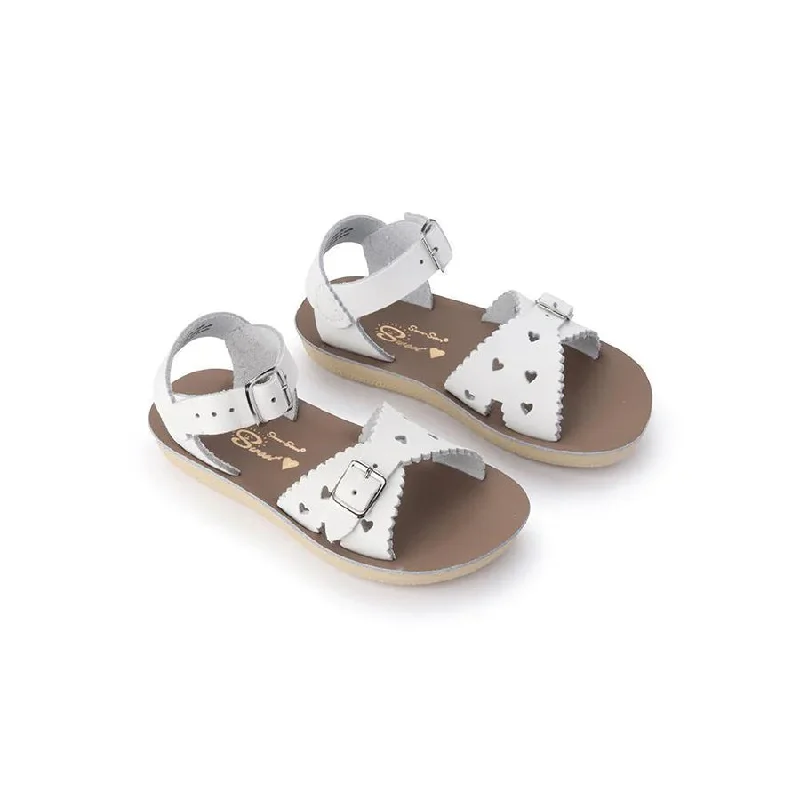 Saltwater Sweetheart Sandals - White (Final Sale)