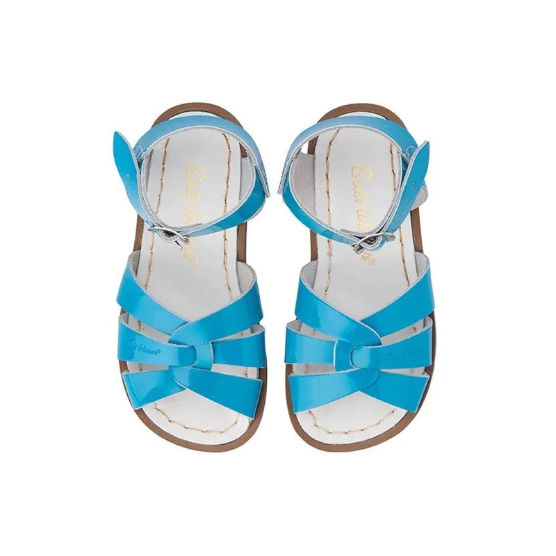 SALTWATER - TURQUOISE ORIGINAL SANDAL SIZE 5 (LAST SIZE)