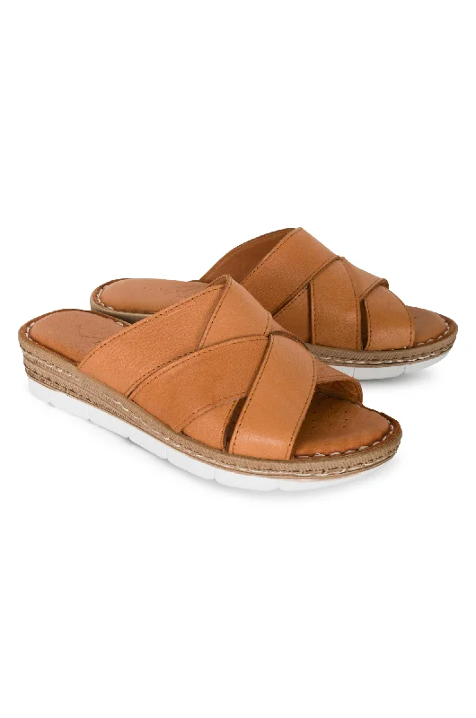 Sandal | TAN | GWEN AB