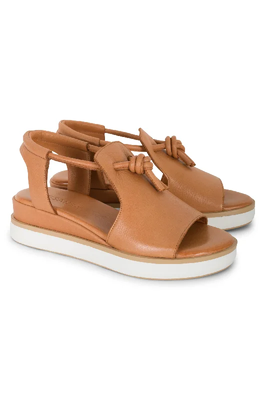 Sandal | Tan/White | HIDE AB