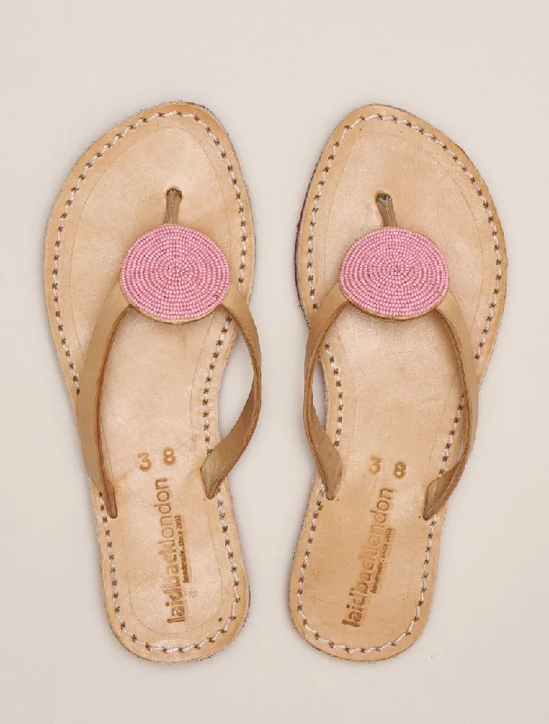 Doli SSR Leather Sandal Baby Pink