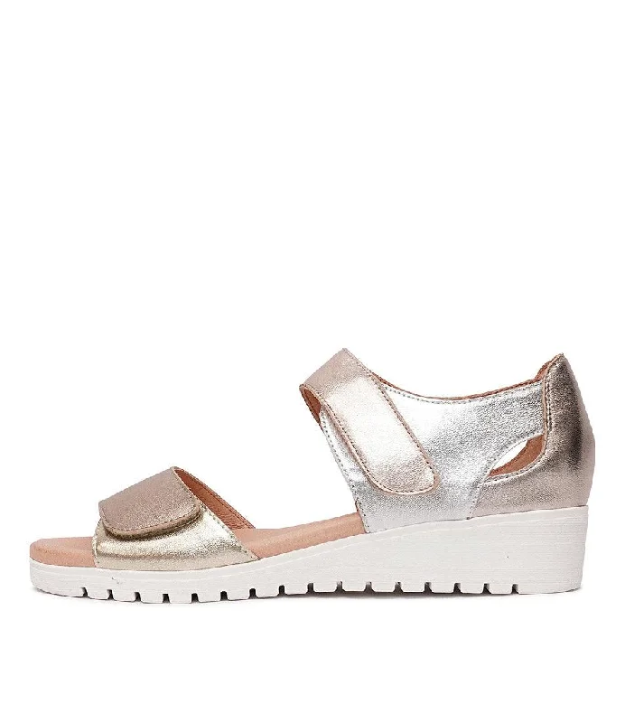 Monte Metallic Multi Leather Sandals