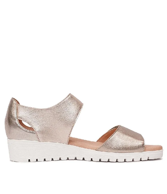 Monte Metallic Multi Leather Sandals