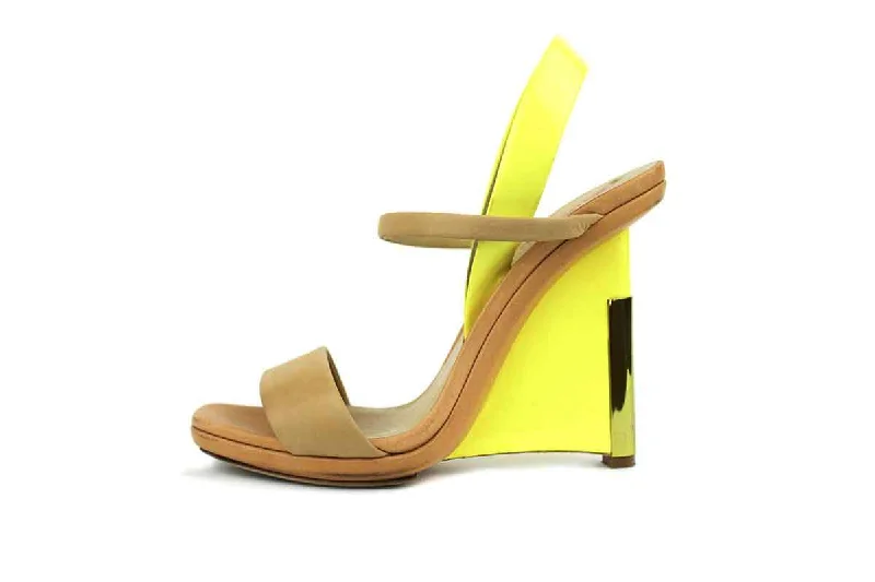 Wedge Sandal with Leather Straps