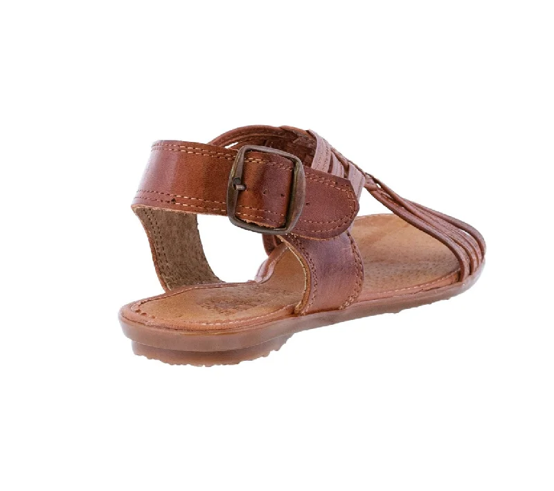 Womens Authentic Huaraches Real Leather Sandals Cognac - #238