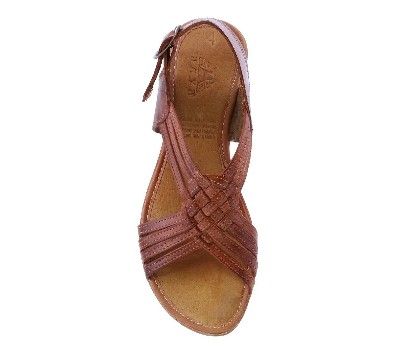 Womens Authentic Huaraches Real Leather Sandals Cognac - #238