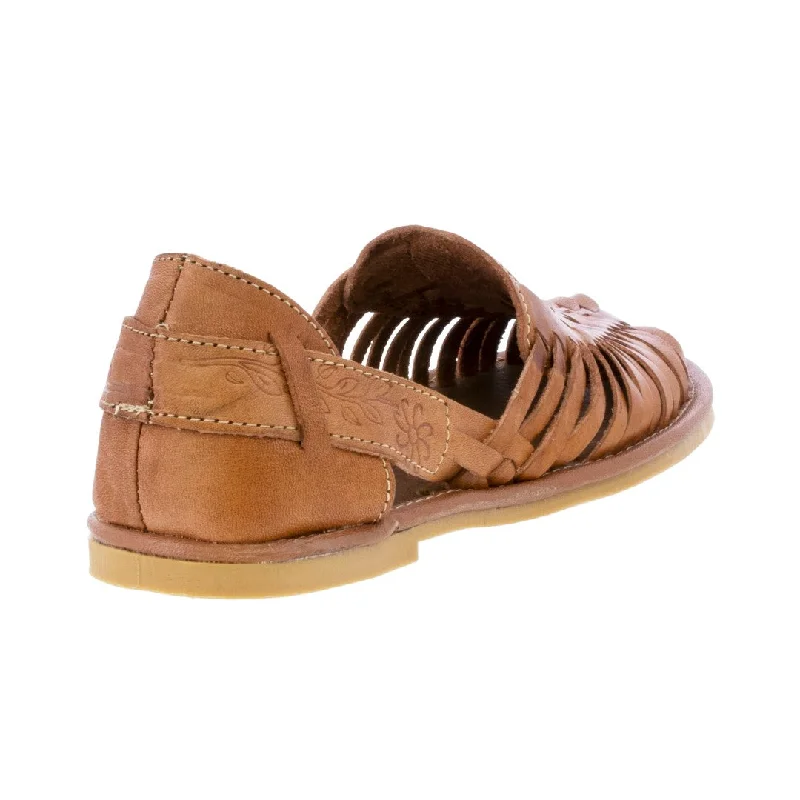 Womens 771 Light Brown Authentic Huaraches Real Leather Sandals