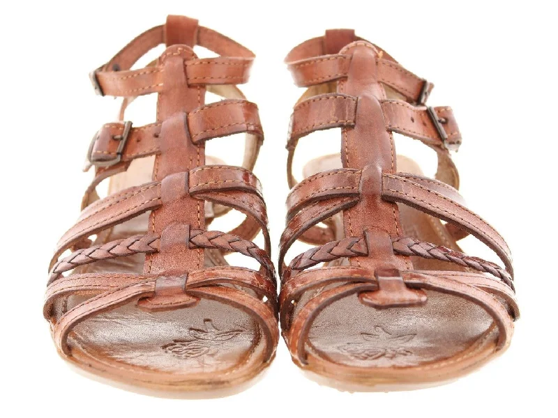 Womens Authentic Huaraches Real Leather Sandals Cognac - #552