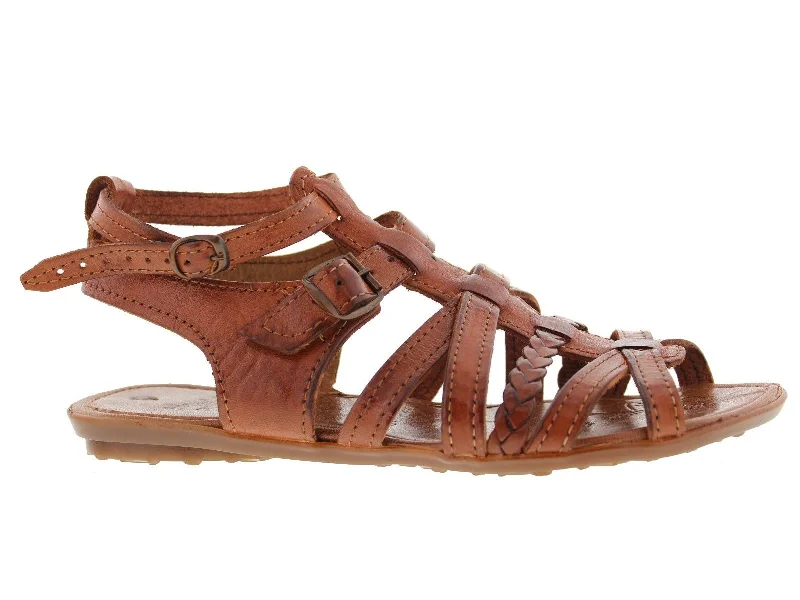 Womens Authentic Huaraches Real Leather Sandals Cognac - #552