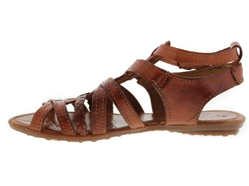 Womens Authentic Huaraches Real Leather Sandals Cognac - #552