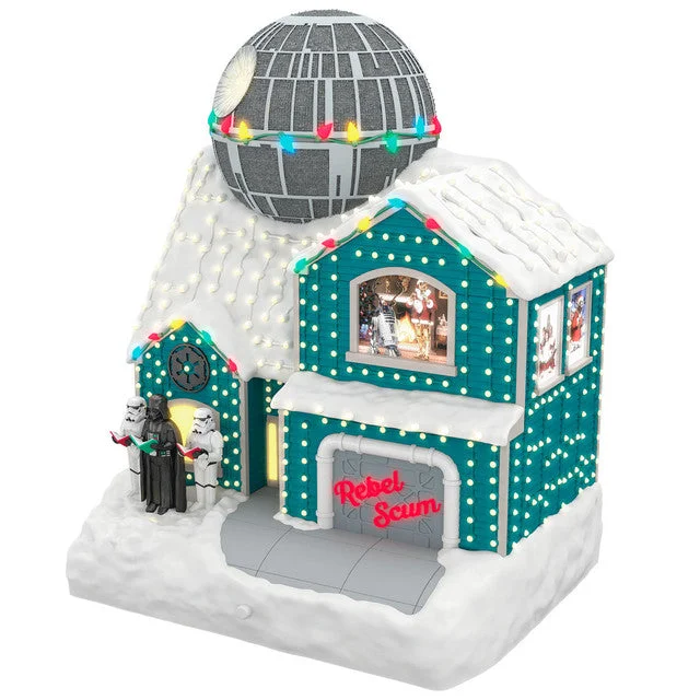 Hallmark 2024 Star Wars™ The Merriest House in the Galaxy Musical Tabletop Decoration With Light