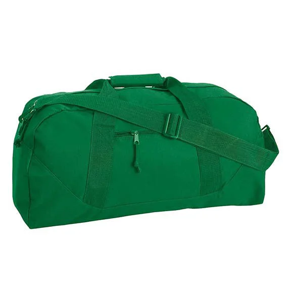 8806 - Liberty Bags Game Day Large Square Duffel Bag | Kelly Green