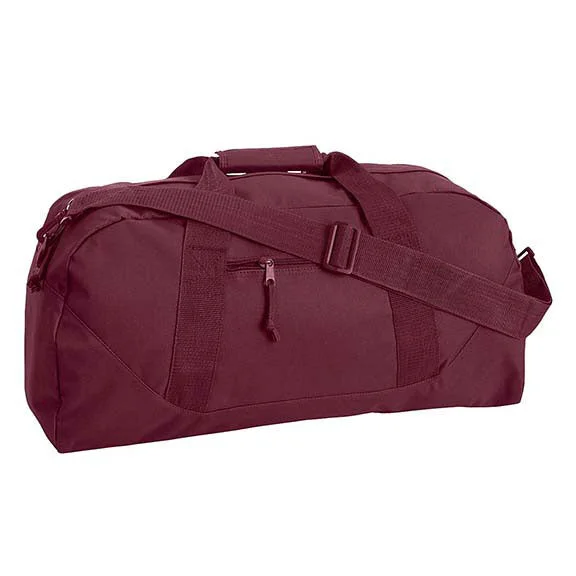 8806 - Liberty Bags Game Day Large Square Duffel Bag | Maroon